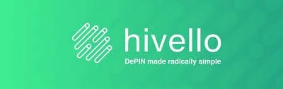 Logo Hivello DePIN - Optimizar recursos Web3