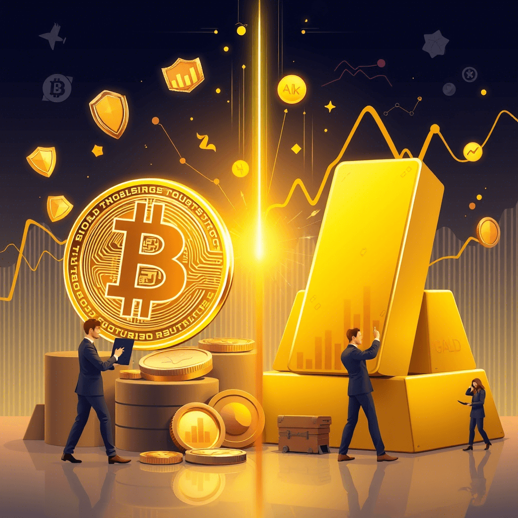 🟡Bitcoin vs. Oro: ¿Sigue Siendo un Refugio Seguro?