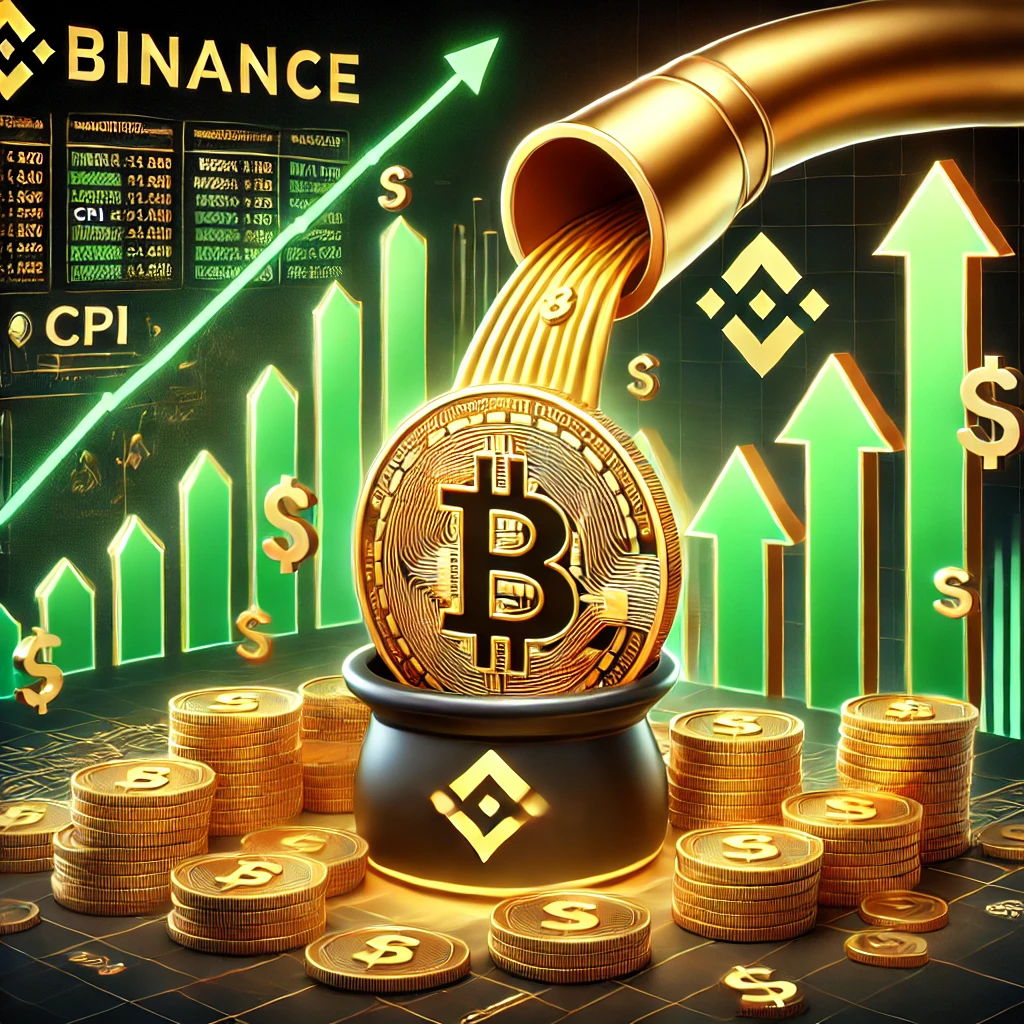📊 Bitcoin y el CPI de marzo: El aumento de influjos en Binance revela una tendencia inflacionaria