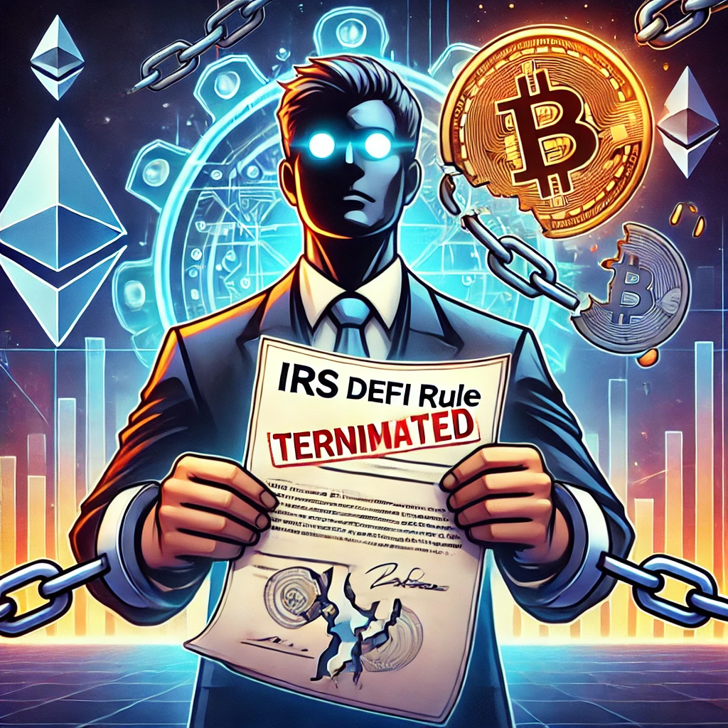 ⚖️ Trump Anula la Regla IRS DeFi: ¿Un impulso para la innovación o un riesgo para el ecosistema cripto?