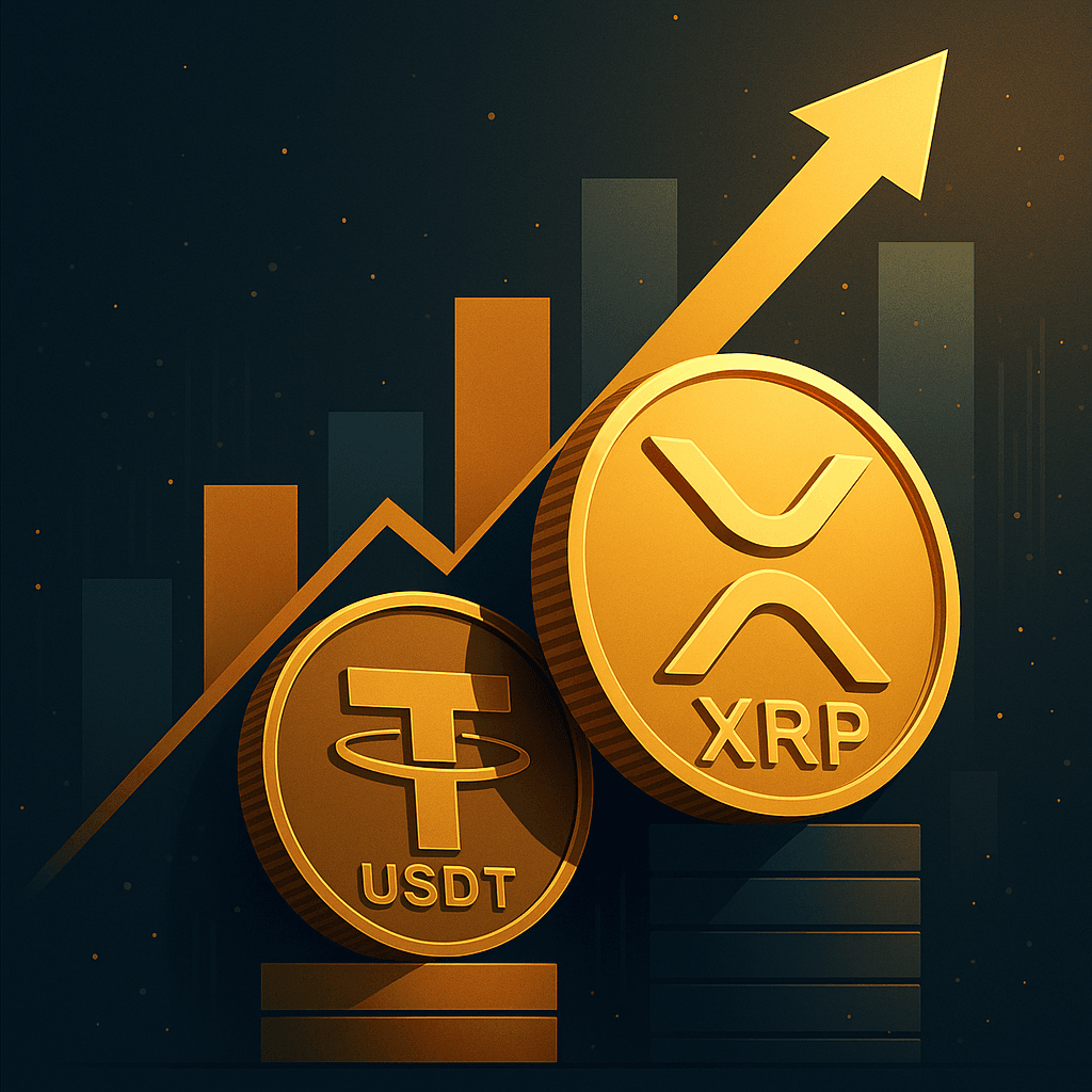 XRP supera a USDT y se convierte en la tercera criptomoneda más valiosa del mercado