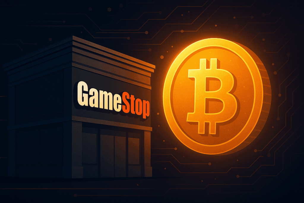 🕹️ GameStop Compra 4.710 Bitcoins: $513 Millones en BTC para Diversificar su Tesorería