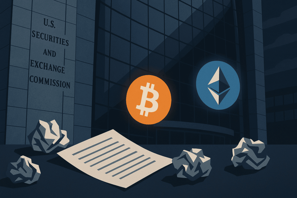🏛️ La SEC retira reglas cripto del periodo Biden: alivio para DeFi y custodios digitales