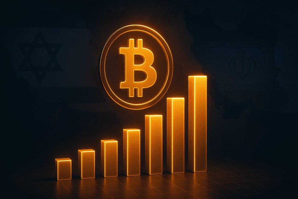 💼 Bitcoin como refugio: ETFs suman $412M en plena tensión entre Irán e Israel