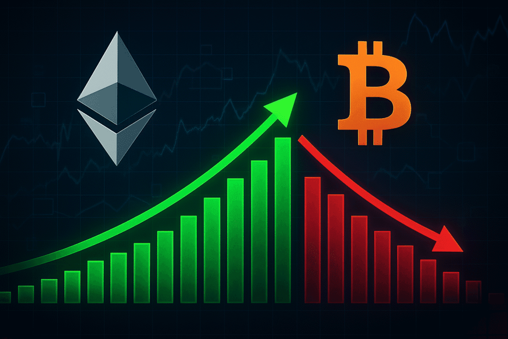 💹 Ether Lidera las Inversiones Semanales con $321M Mientras Bitcoin Sufre Salidas