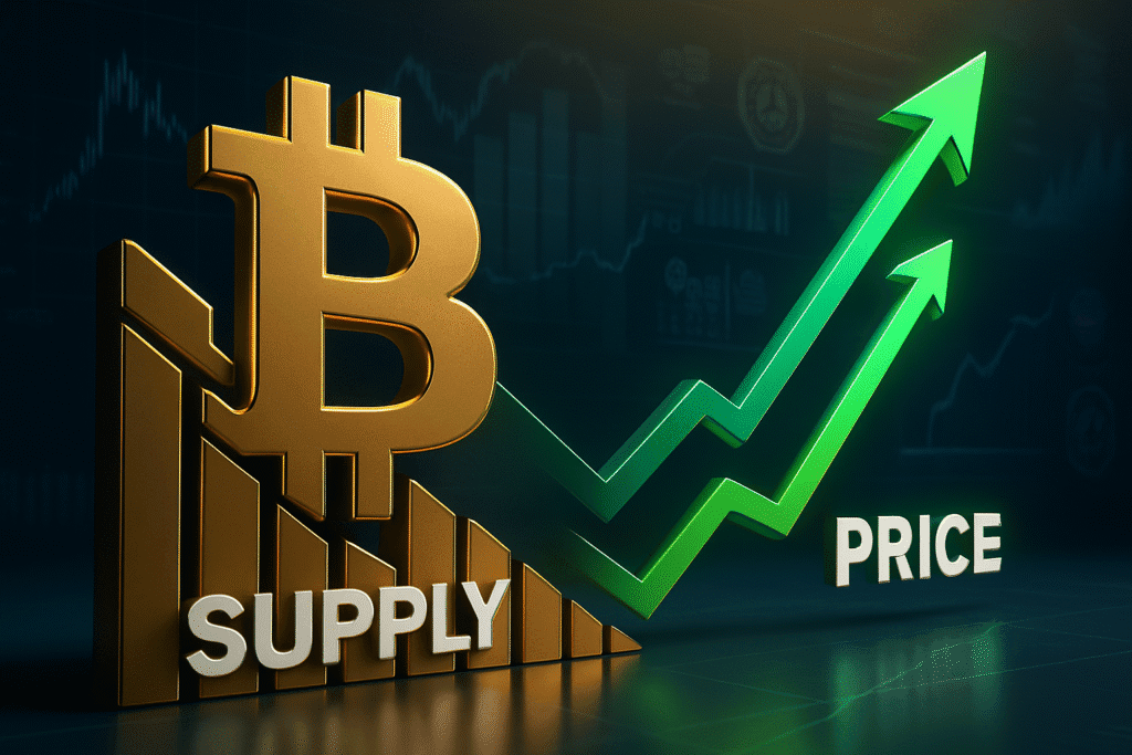 📉 El Suministro Líquido de Bitcoin Cae un 30%: ¿Se Acerca un Shock de Demanda?