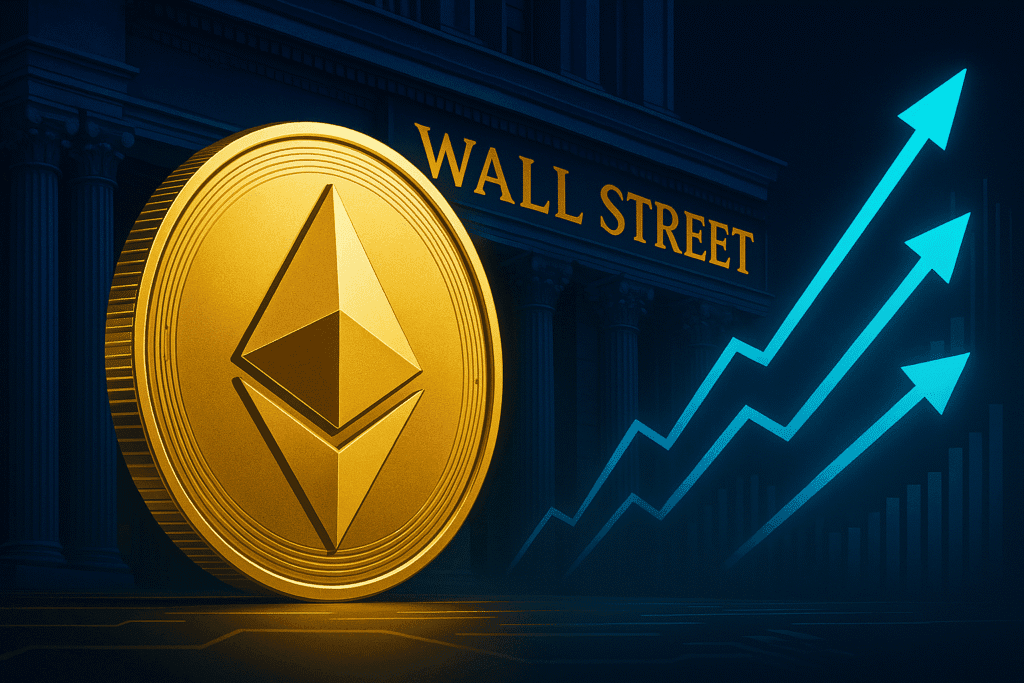 🌐 Wall Street apuesta fuerte por Ethereum: impulso de stablecoins y activos tokenizados